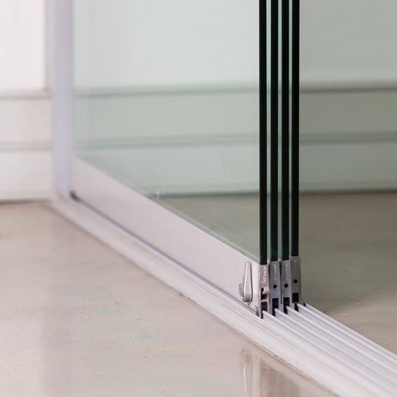 frameless sliding glass door tempered glass 10mm 12mm price