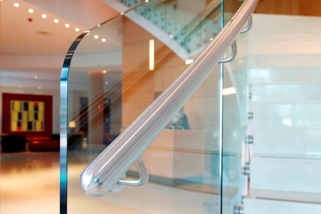 Frameless Balustrade Glass Design Clear Toughened Glass 10mm 12mm for High Grade hotel