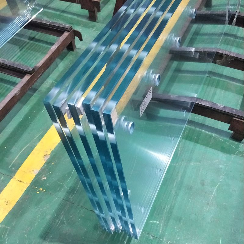 low iron tempered float glass panles