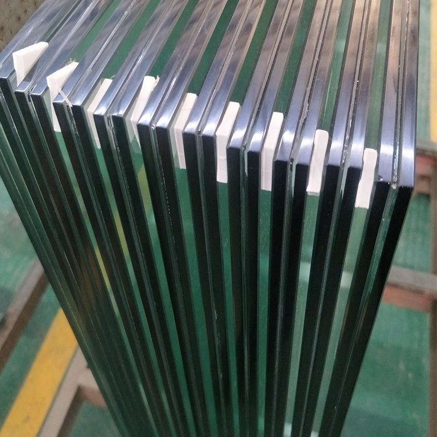 Flat or Bend Tempered Laminated Safety Glass for Balustrade Fence