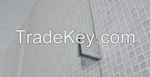 Tempered safety glass for glass shower doors screens