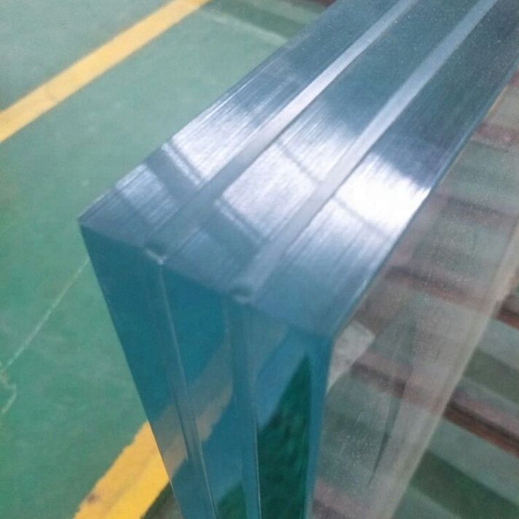 Exterior Super Thick Swimming Pool Wall Laminated Safety Clear Tempered Glass