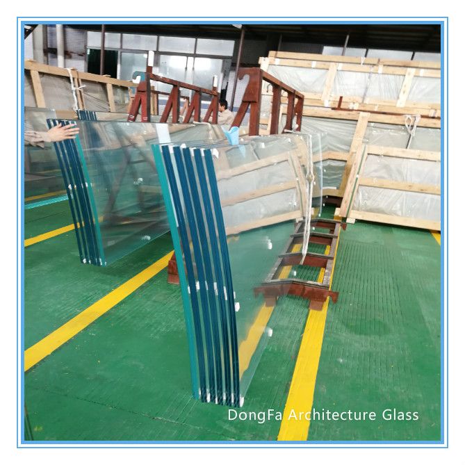 Luxury High security topless Laminated safety glass for high-rise glass railing