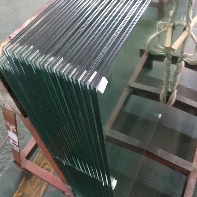 SGCC standard glass balcony balustrade fence 13.52mm clear PVB tempered laminated safety glass panel