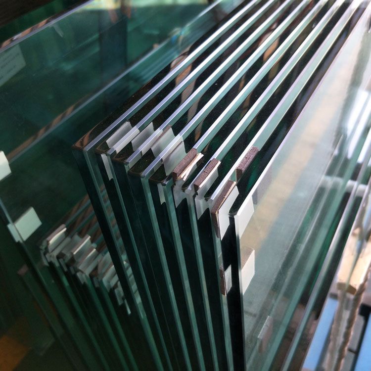 12mm Clear Tempered glass for Button Structural Balustrade Railing