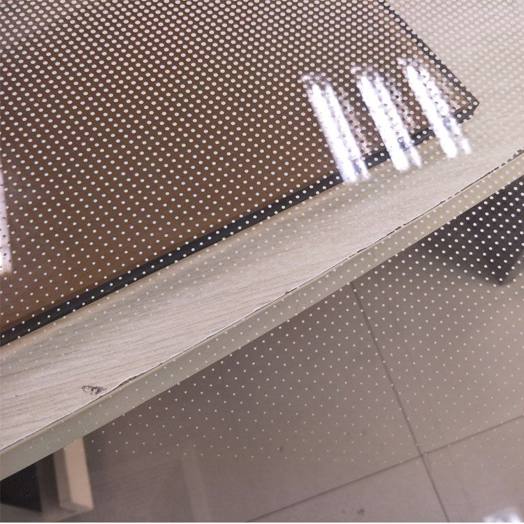 clear Frameless Safety Tempered Laminated Glass Panels 13.52mm for Infinity railings