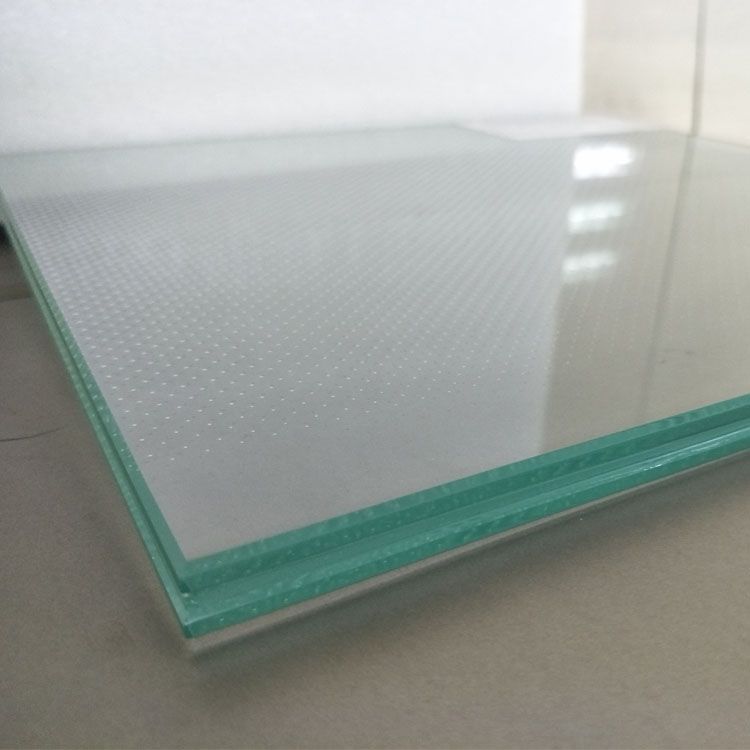 clear Frameless Safety Tempered Laminated Glass Panels 13.52mm for Infinity railings