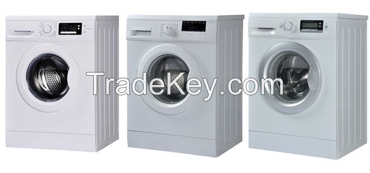 Front loading washing machine with electronic controller/laundry washi