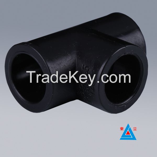 HDPE geothermal fittings / pe water pipe fittings equal 90 elbow 