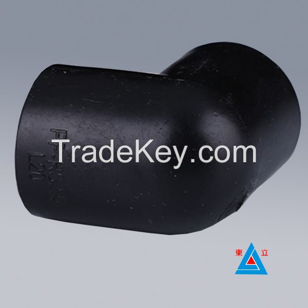 HDPE geothermal fittings / pe water pipe fittings equal 90 elbow 