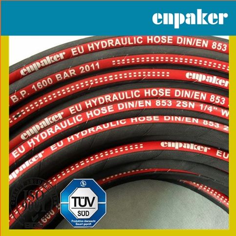 China manufacturer Zhejiang enpaker high presure rubber hydraulic hose