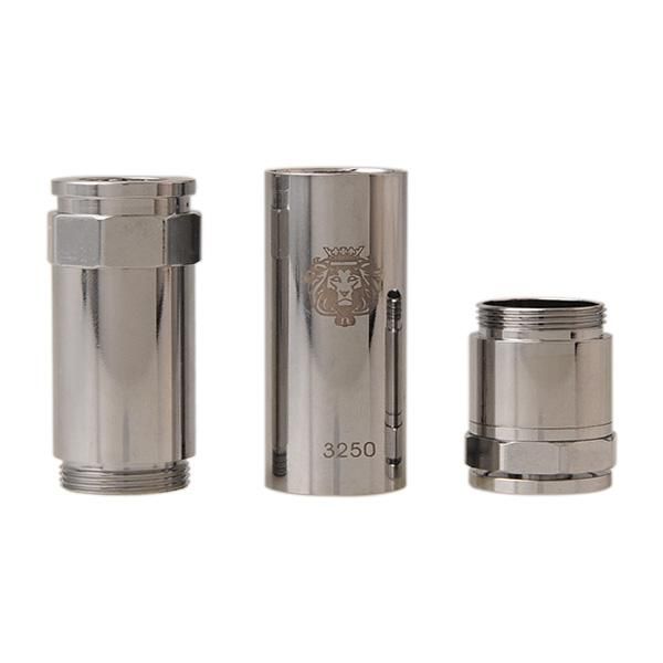 Wholesale - Mechanical King mod stainless steel battery body mod Use 18650 or 18350 battery fit for all 510 EGO thread atomizer 0207011