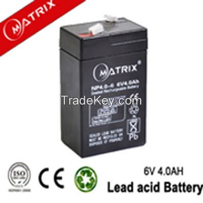 6v 4ah lead acid battery