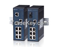 EH6508G 8 Port managed ethernet switch with Gigabit uplinks