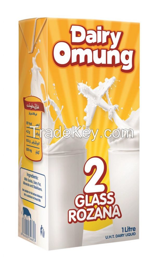Dairy Omung- Tea Milk- Tetra Packaging- Twist Off Cap