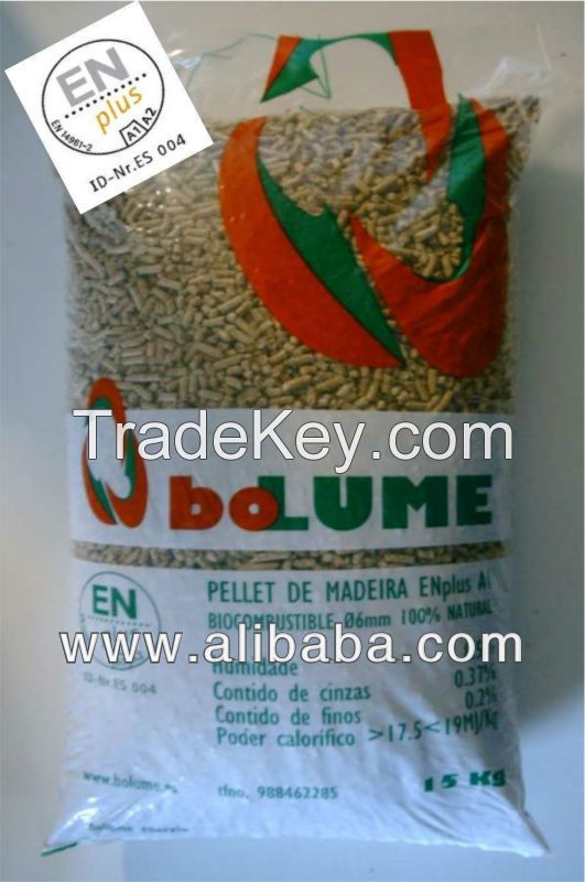 Premium Quality 6mm pine wood pellets