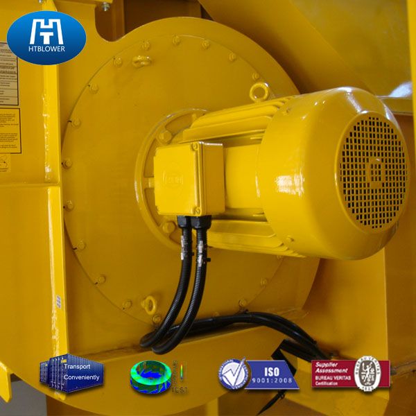 High volume Low-energy consumption dust discharge blower
