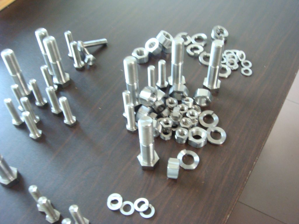 Gr2 Gr5 titanium (alloy) fasteners