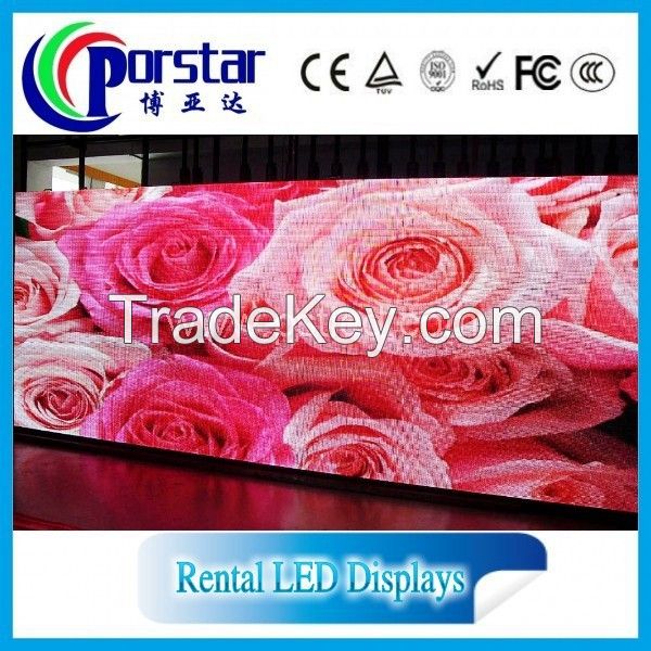 P4mm Die Casting Indoor full color led display for rental