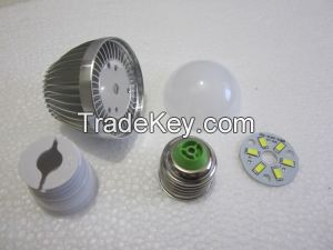 5W LED Lamp All Parts