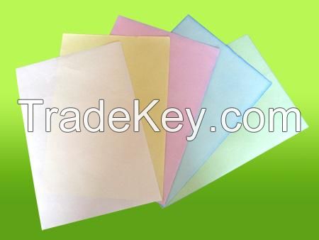 carbonless copy paper sheets