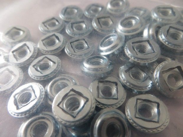 China stainless steel/ carbon steel Floating nuts