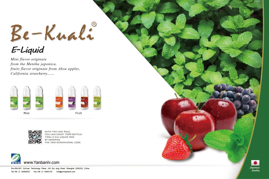 Be-Kuaili E-liquid T. Hasegawa E-jucie