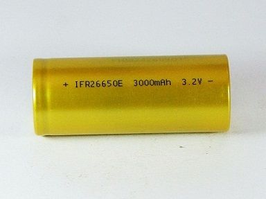 LiFePO4 3.2V26650-3000mah LiFePO4 Battery 26650E