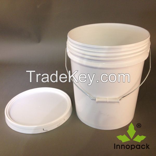 5 gallon plastic pail plastic bucket America Style