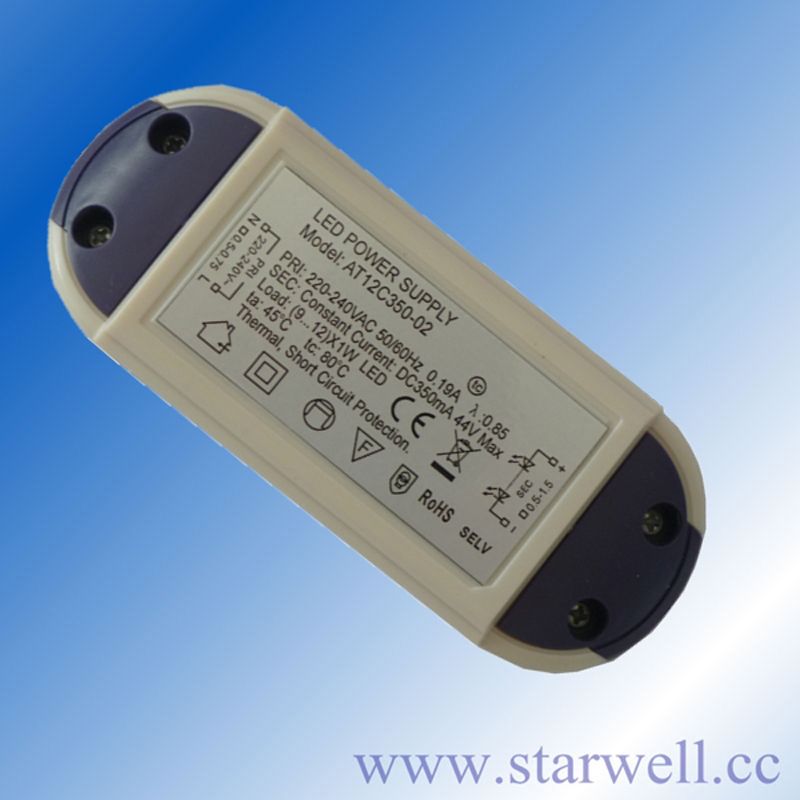 12V / 24V constant voltage led driver with high efficiency and high PF