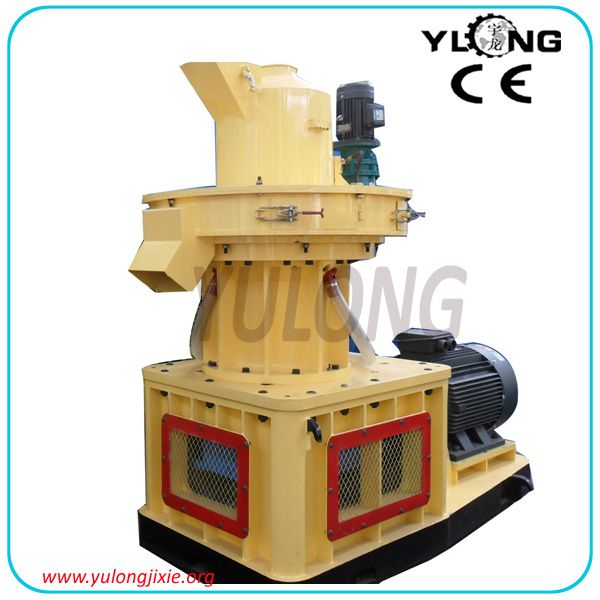 1 to/hour yulong brand vertical ring die type wood pellet machine