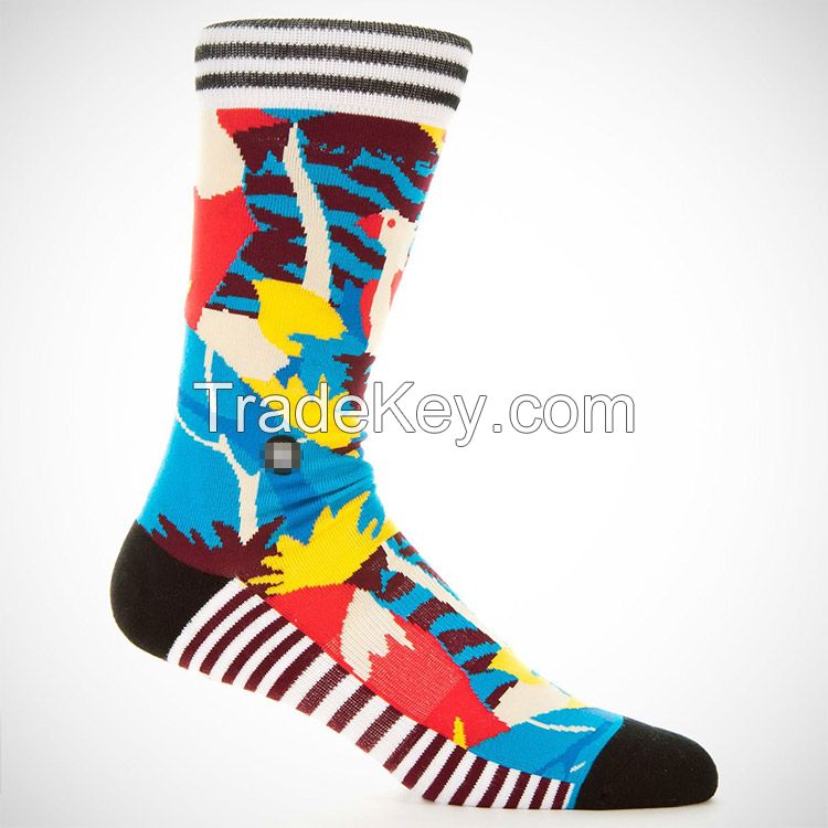 Customizable digital printing socks