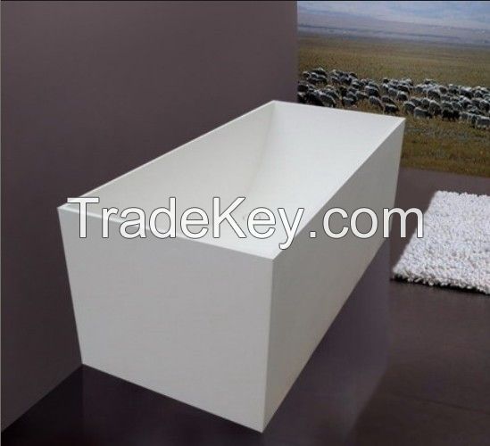 New Design!!!solid surface stone bathtub