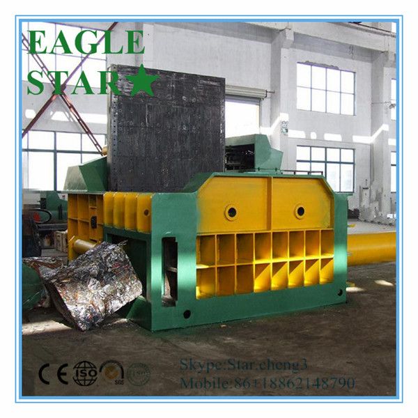 scrap metal baler