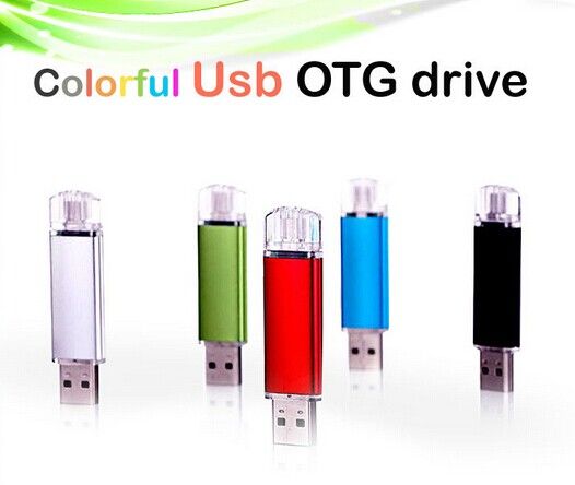 2014 OTG Smartphone usb flash drive, New 2.0 u-disk mobile phone usb stick flash drive 1~8/16/32/64GB