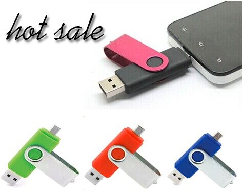 Advertising promotion newest u-disk customized logo mobile phone usb stick flash drive 1~8/16/32/64GB