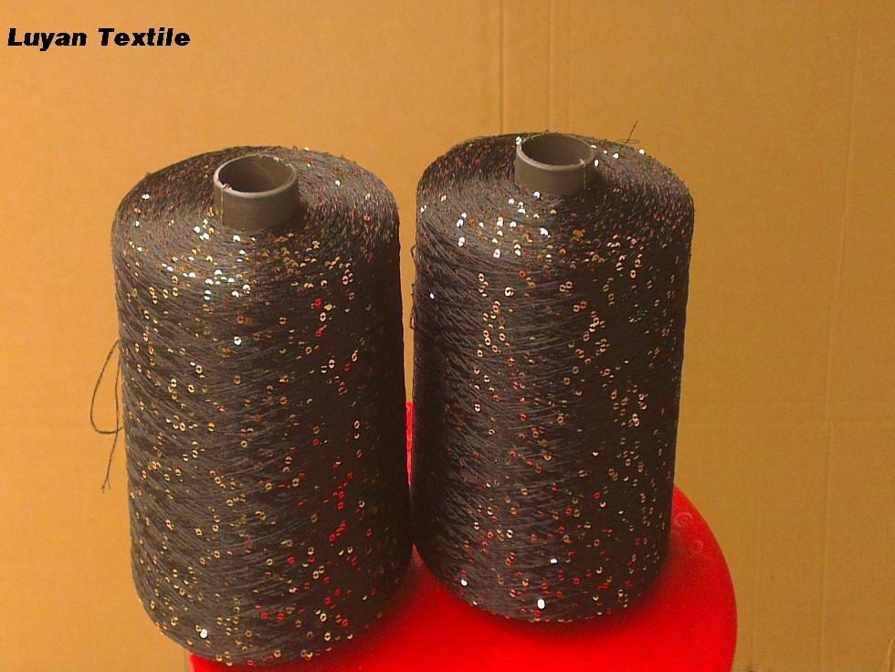 Supplying various kinds of high quality sequin yarn for your fashion design