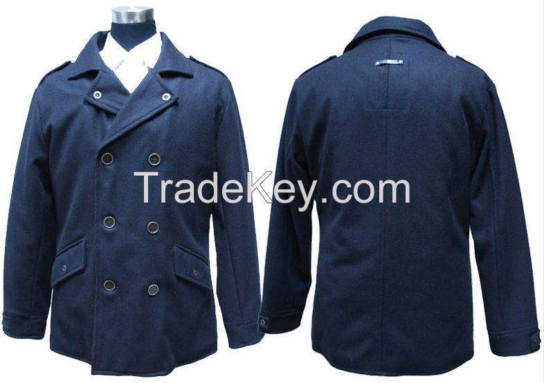 Men Woolen Coat 