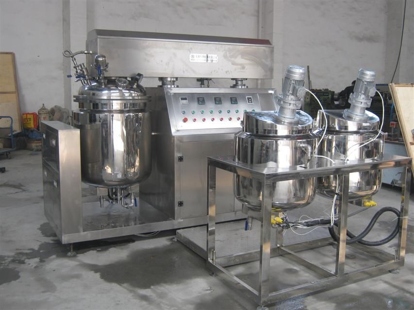vacuum emulsifying mixer