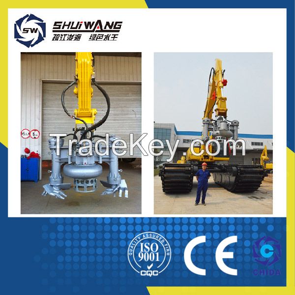 Single stage high flow rate sand suction pump