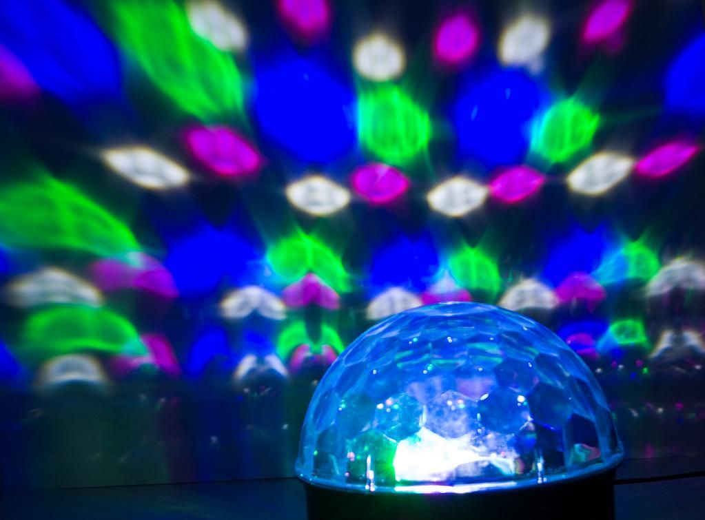 Blue tooth controlled LED Disco Light