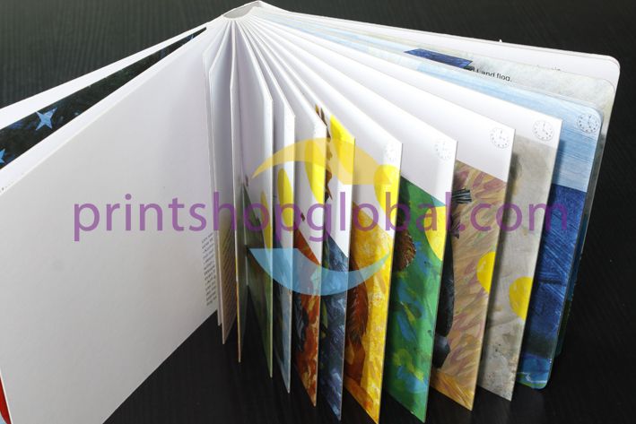 OEM high quality board book print service with competitive price