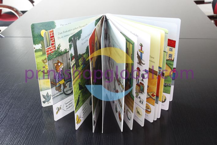 OEM high quality board book print service with competitive price