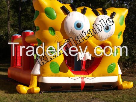 2014 new style commercial Inflatable jumping bouncer playhouse Children amusement park 