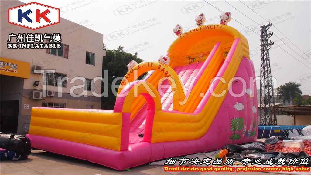 Customized giant Frozen Theme Slide toy cheap inflatable slide for outdoor amusement park