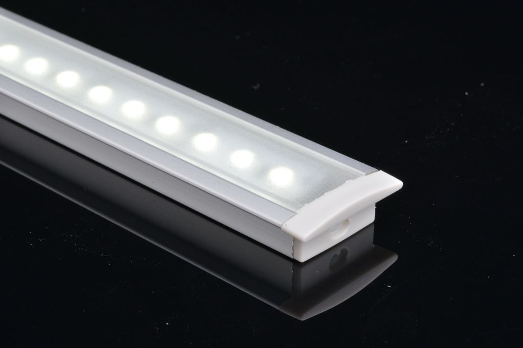 Aluminium recessed extrusion for led strip