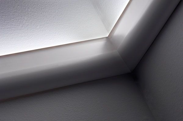 Unique rigid PVC WALL led extrusion