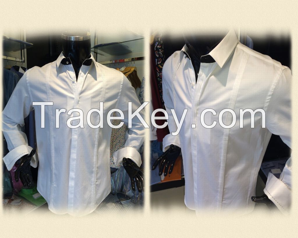 Producing 100% cotton premium quality men's shirt for your brand