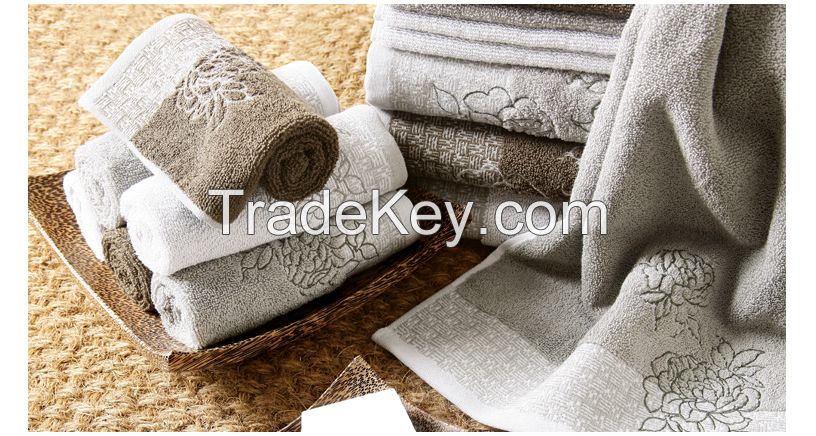 100% cotton Jacquard/dobby towel