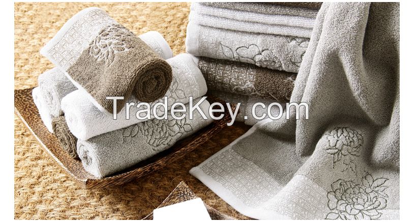 100% Cotton Jacquard/dobby Towel